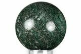 Polished Fuchsite Sphere - Madagascar #349693-1